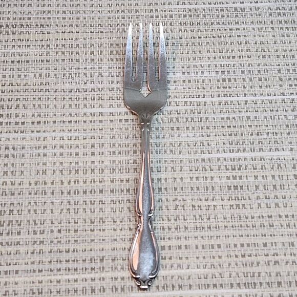 Oneida Strathmore Deluxe Glossy Stainless Flatware Replacement Set Vtg - Picture 3 of 7